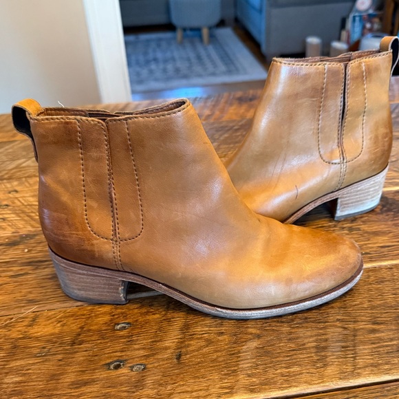 Kork-Ease Shoes - Kork-Ease Brown Leather Ankle Booties